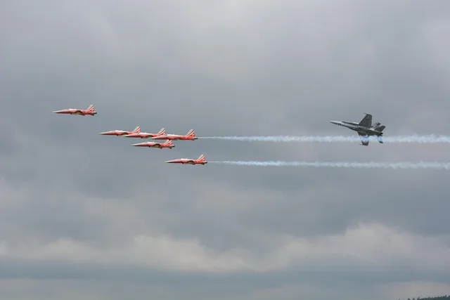 flygvapen, aerobatic team, mcdonnell douglas f a-18 bålgeting, dübendorf, schweiz, aerobatik, flyguppvisning, flygplan, flyg. Så ställer du krav i en mediebyråupphandling